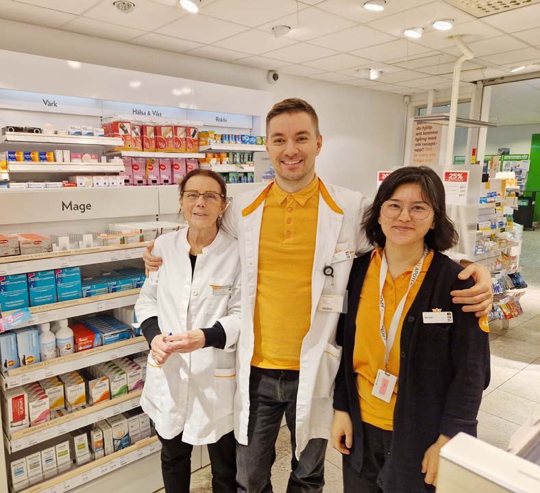 Farmacja i aptekarstwo na świecie: Szwecja